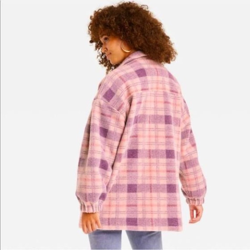 Universal Thread Plaid Shacket - Picture 2 of 6